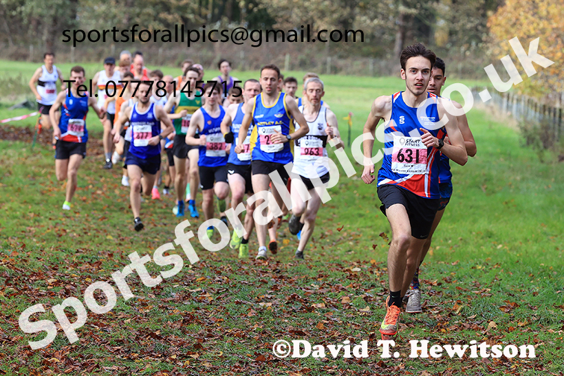 Senior men 2024 Start Fitness NEHL, Lambton Park, near Chester le Street, County Durham.   Photo: David T. Hewitson/Sports for All Pics